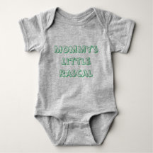 "Mommy's Little Rascal" Baby Boy Top