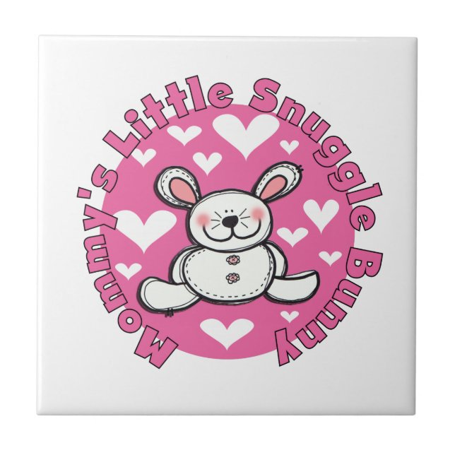 Mommy's Little Snuggle Bunny Tile (Front)