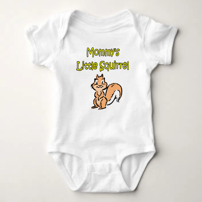 CafePress Cute Infant Bodysuit Baby Romper Cute Squirrel T-Shirts Gifts