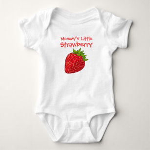 strawberry baby clothes