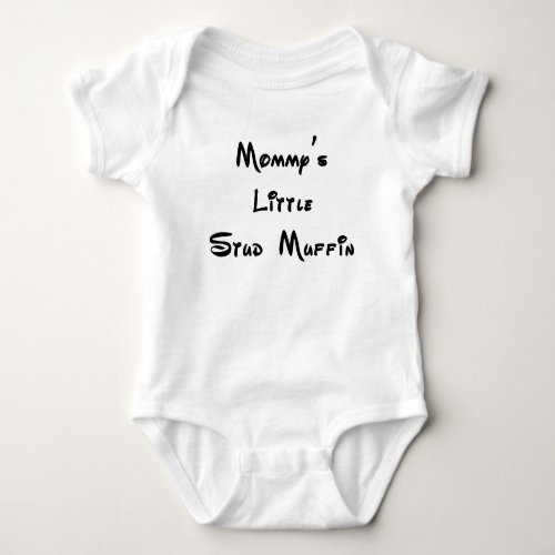 Mommys Little Stud Muffin Baby Bodysuit