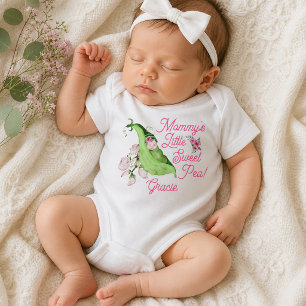 Mommy's Little Sweet Pea Baby Bodysuit