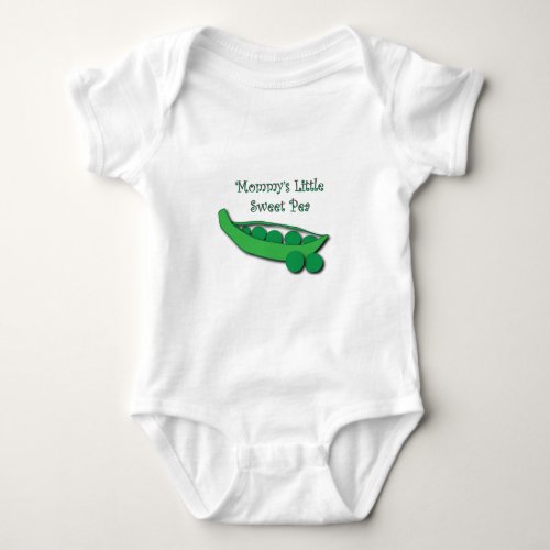 Mommys Little Sweet Pea Toddler T_shirt Baby Bodysuit