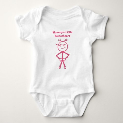 Mommy's Little Sweetheart Baby Bodysuit