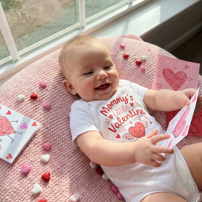 Mommy's Little Valentine Adorable Baby Bodysuit (Creator Uploaded)