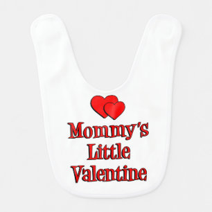 Mommy's Little Valentine Baby Bib