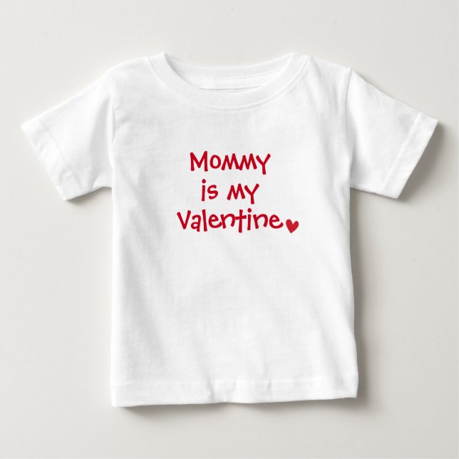 Mommy's Little Valentine Shirt (Front)