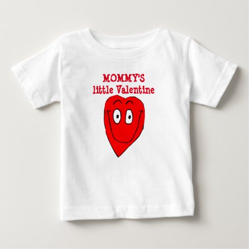 MOMMYS LITTLE VALENTINE toddler top