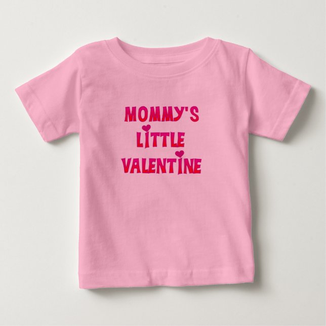 Mommy's Little Valentine Tshirts and Gifts (Front)