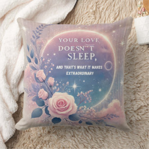 Mommy's Love AI art  Throw Pillow