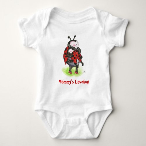 Mommys Lovebug Baby Bodysuit