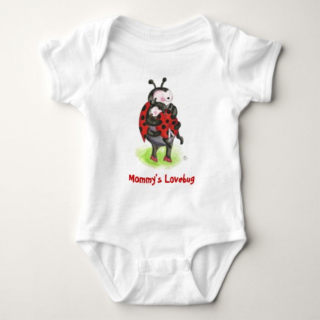 Mommy's Lovebug Baby Bodysuit (Front)
