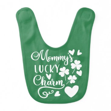 Mommys Lucky Charm Baby Bib