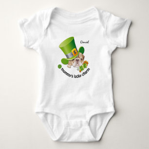 Mommy's Lucky Charm.  Baby Bodysuit