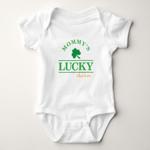 Mommys Lucky Charm Baby Bodysuit