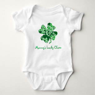 "Mommy's Lucky Charm" Infant Creeper