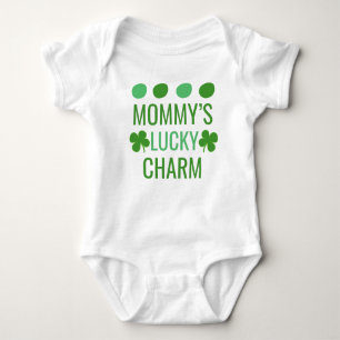 Mommy's Lucky Charm // St Patrick's Day Baby Bodysuit
