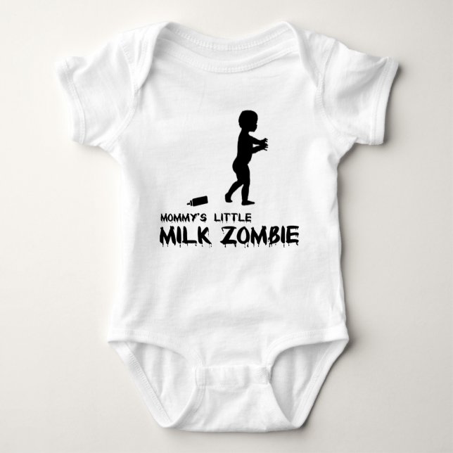Mommy's Milk Zombie Baby Bodysuit (Front)