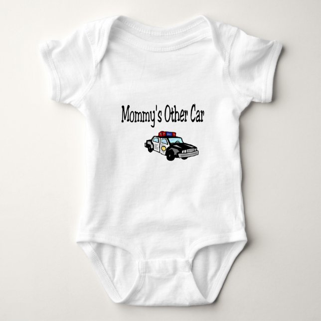 Mommy's Other Car Baby Bodysuit (Front)