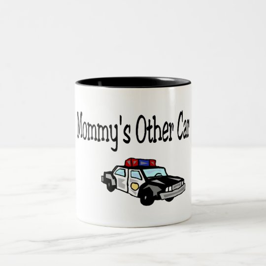 Mommy's Other Car Two-Tone Coffee Mug