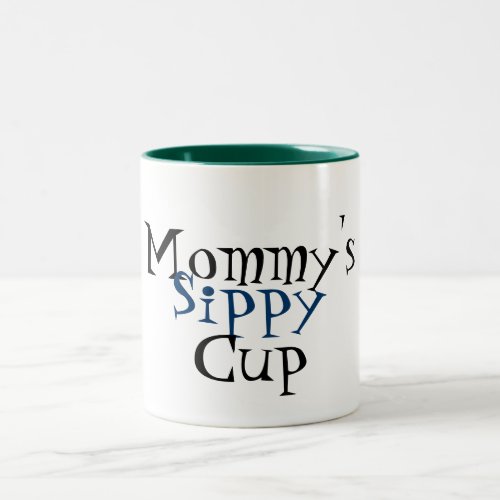 Mommys sippy cup customized funny mug