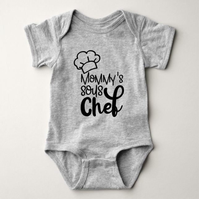 Mommy's Sous Chef Baby Bodysuit (Front)