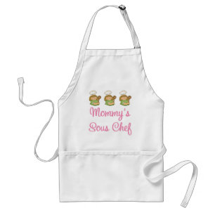Mommys Sous Chef Gift Adult Apron