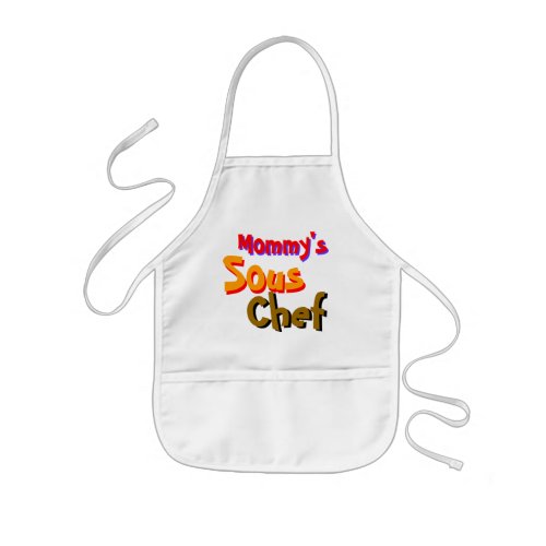 Mommys Sous Chef Kids Apron