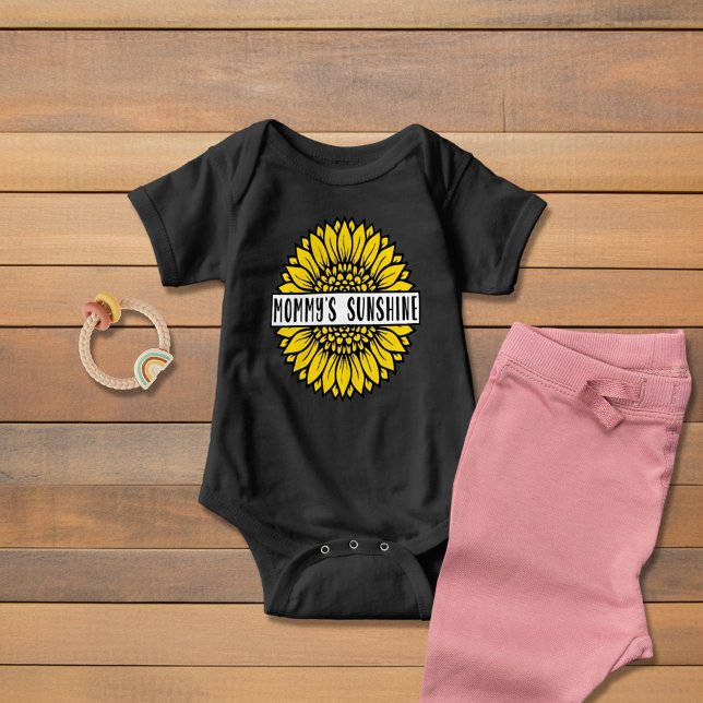 Mommy's Sunshine Sunflower Baby Bodysuit (Creator Uploaded)