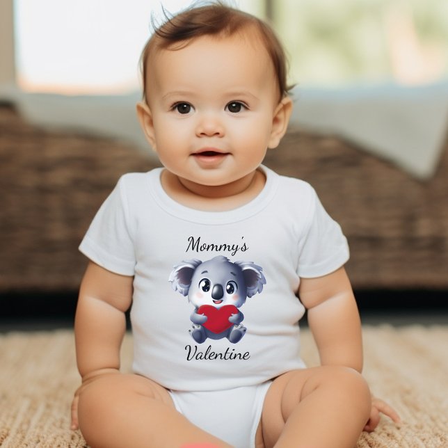 Mommy's Valentine Koala Baby Bodysuit (Creator Uploaded)