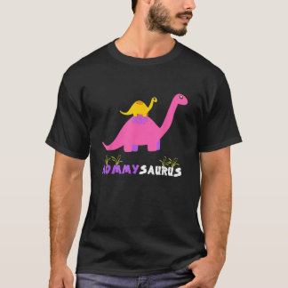 Mommysaurus Cute Mother Dinosaur Mommy Saurus Matc T-Shirt