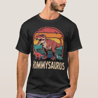 Mommysaurus Funny Mother Dinosaur Retro Vintage T-Shirt