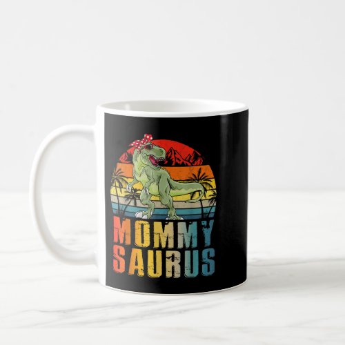Mommysaurus T Rex Dinosaur Mommy Saurus Family  Coffee Mug