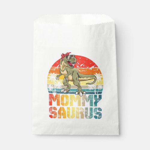 Mommysaurus T Rex Dinosaur Mommy Saurus Family Mat Favor Bag