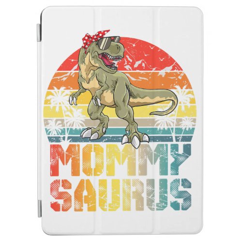 Mommysaurus T Rex Dinosaur Mommy Saurus Family Mat iPad Air Cover
