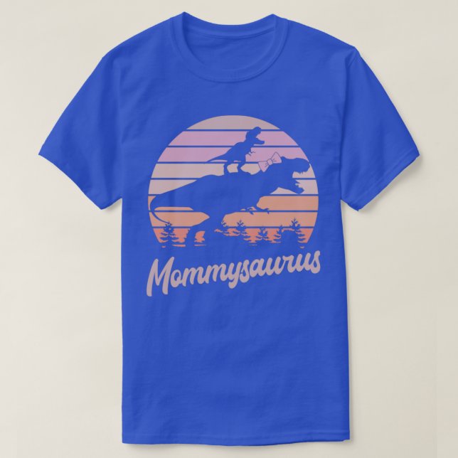 Mommysaurus TRex Dinosaur T-Shirt (Design Front)