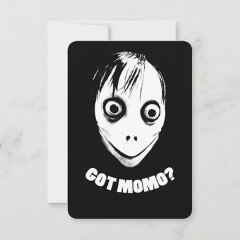 Momo Greeting Card by mrcountscary at Zazzle
