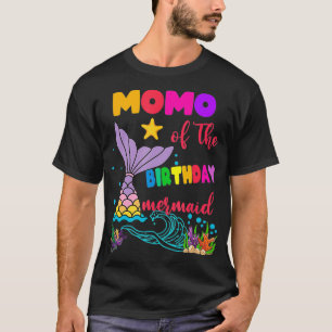 Momo Of The Birthday Mermaid Matching Family _2 T-Shirt
