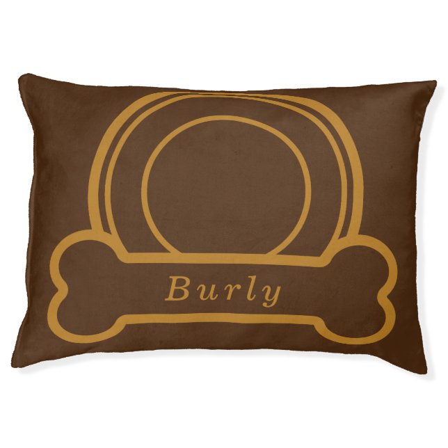 Momogram Pet Bed (Front)