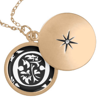 Momogram Silver Necklace