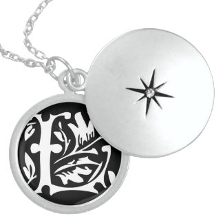Momogram Silver Necklace
