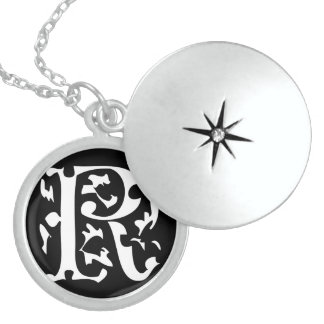 Momogram Silver Necklace