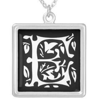 Momogram Silver Necklace