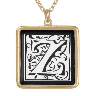 Momogram Silver Necklace