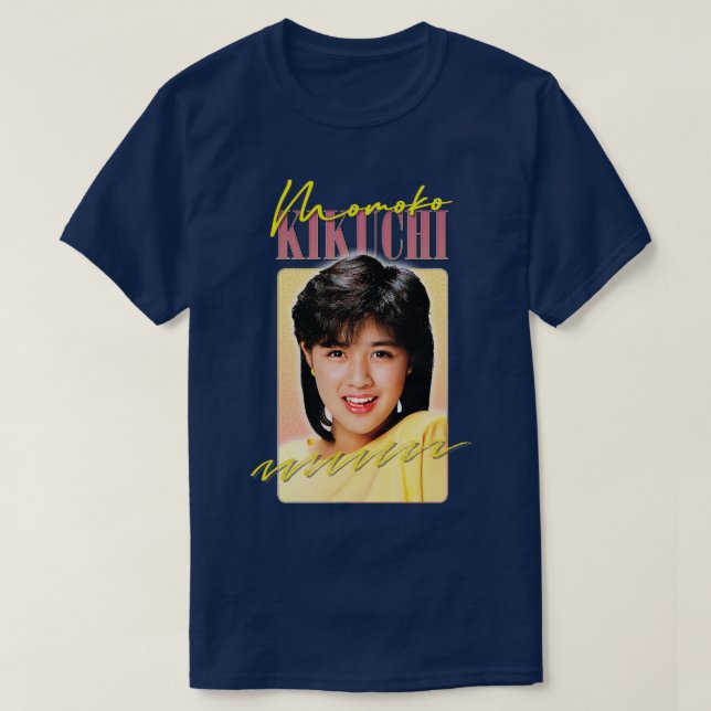 Momoko Kikuchi Retro 80s Fan Art Design 1 T-Shirt (Design Front)