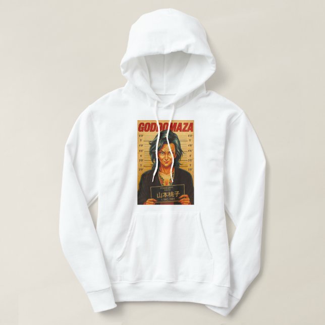 MOMOKO MUG SHOT VINTAGE HOODIE  (Design Front)