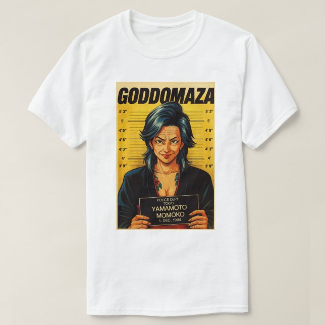 MOMOKO MUGSHOT VINTAGE TEE (Design Front)