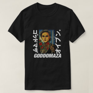 MOMOKO YAKUZA TATS AND THICK TEXT MEN BLACK TEE