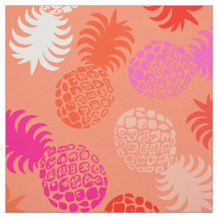 Momona Hawaiian Tropical Pineapple Fabric