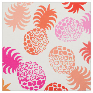 Momona Hawaiian Tropical Pineapple Fabric